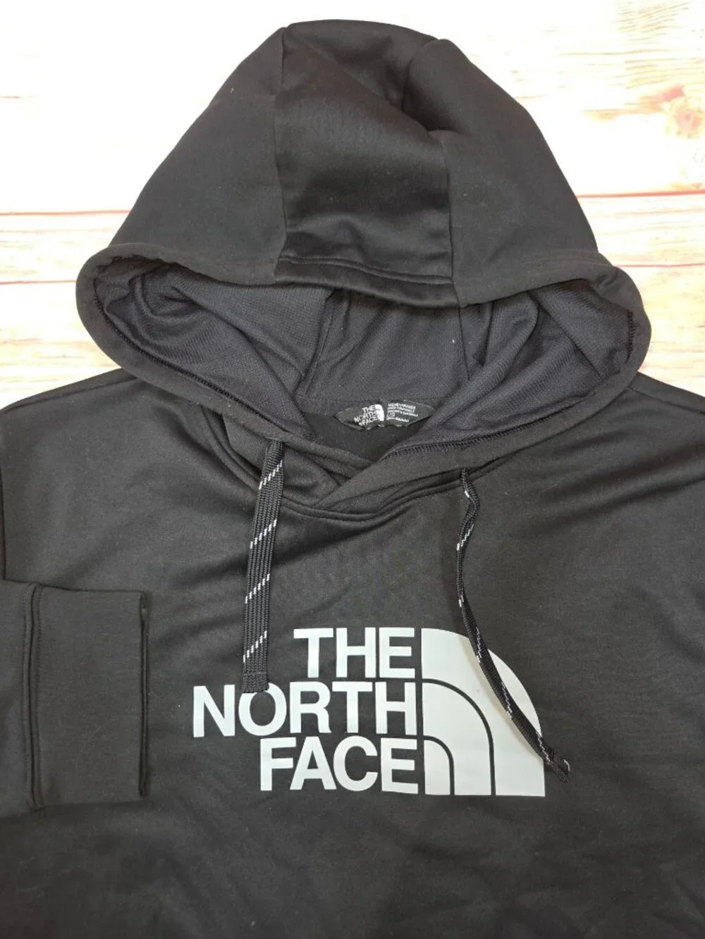 The North Face Mens Black Pullover Hoodie Large